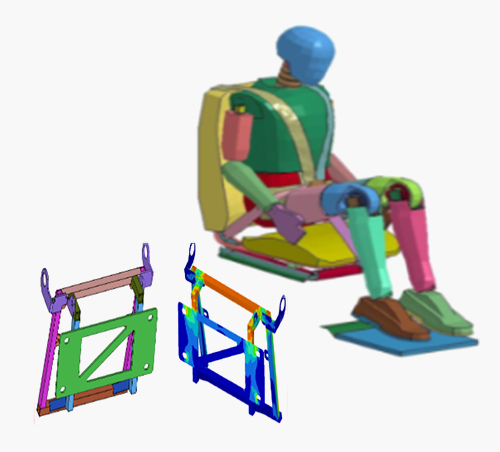 Mine Blast Attenuating Seat | NAKWON T&A